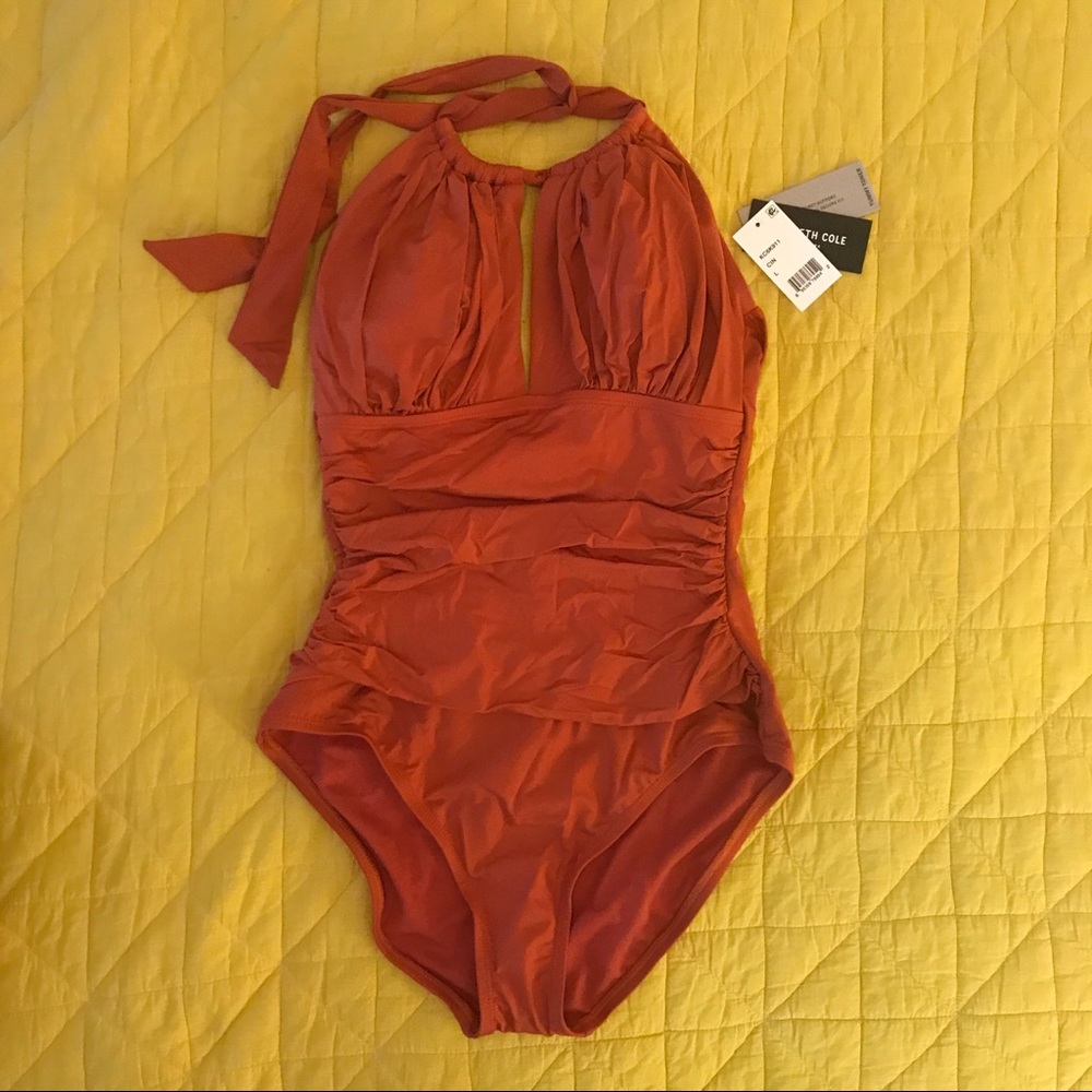 One-piece, high-neck Swimsuit